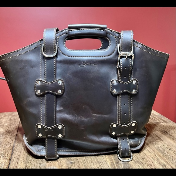Saddleback Leather Large Tote-EUC - Picture 2 of 8